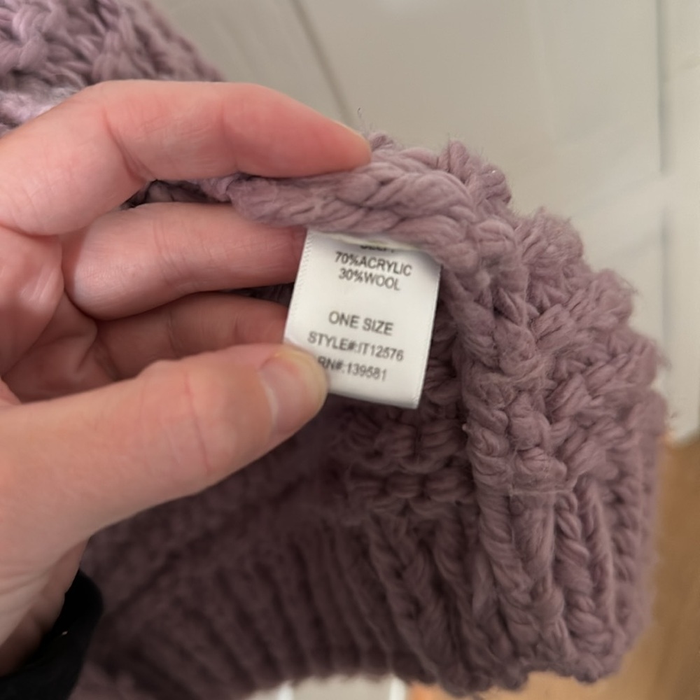 Mauve Bubble Sweater - Picture 6 of 7